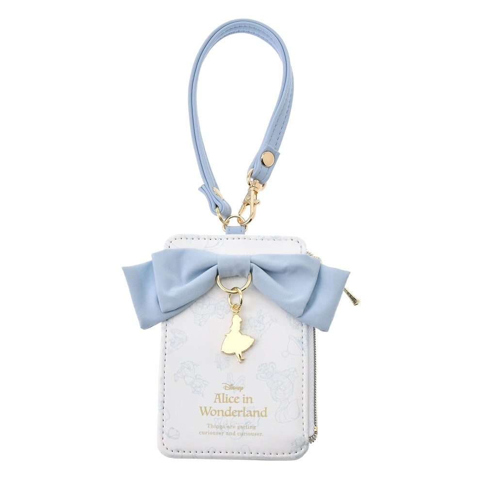 Disney|爱丽丝梦游仙境Alice Sweet Garden甜蜜花园茶会特辑超美水色公主吊坠大蝴蝶结卡包式零钱包