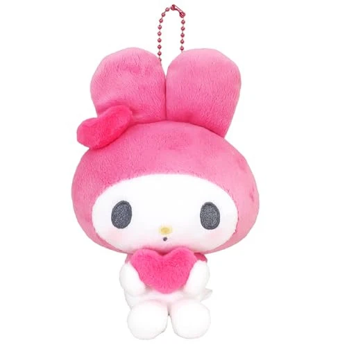 Sanrio|My Melody 50th Anniversary Mascot Holder /Plush Keychain|10×6.5×15cm approx.