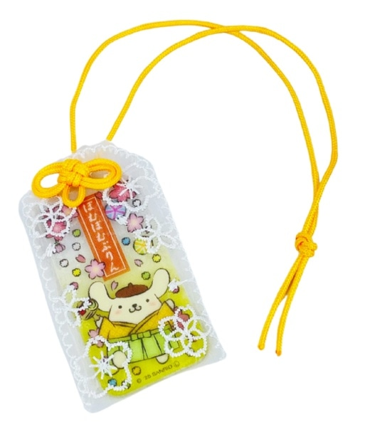 Sanrio|Characters Lace Amulet-Style Charm/Omamori Charm| 4 x 7 x 0.3 cm approx.