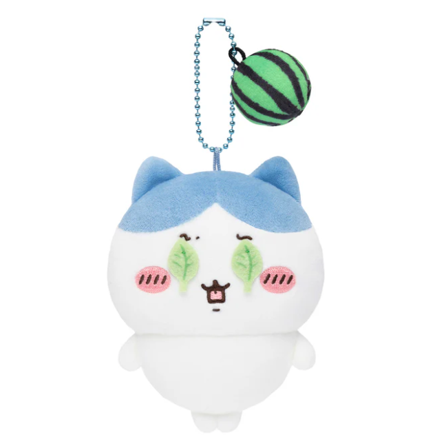 chiikawa|Is this a watermelon smash? Mascot Holder /Plush Keychain|H105 x W85 x D50mm approx.
