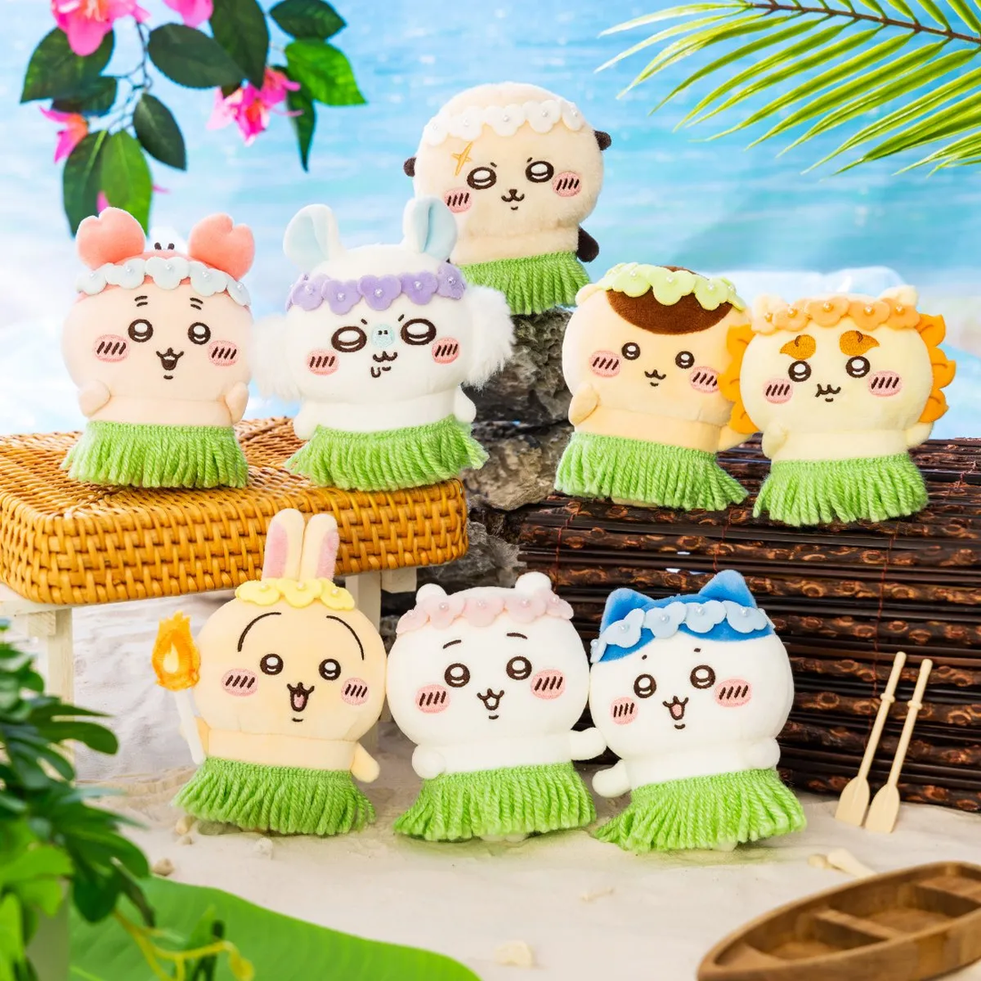 chiikawa|Movie Mascot Holder /Plush Keychain|H110 x W90 x D50 mm approx.