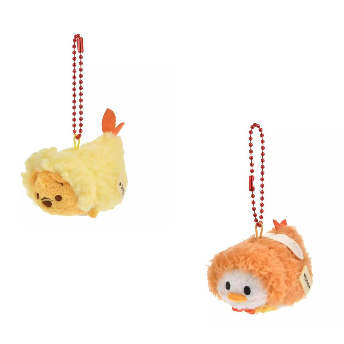Disney|Japanese Food TSUM TSUM Mascot Holder /Plush Keychain