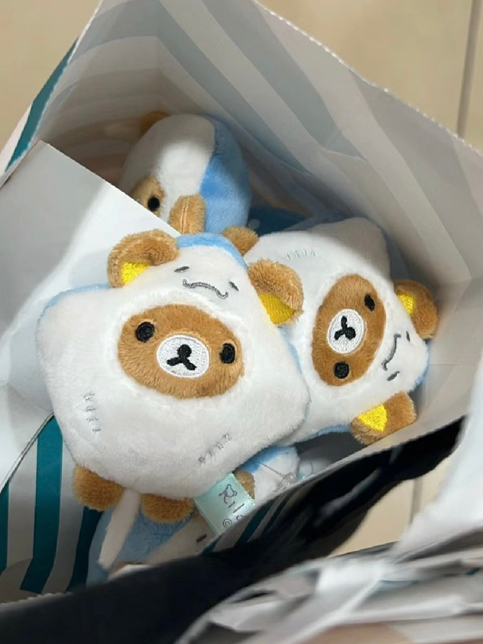 Rilakkuma轻松熊|海洋系列可爱小公仔/大手玉/沙包/共6种|50×60×80mm