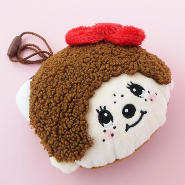 Monchhichi|Monchhichi × Sanrio Mascot Neck Pouch - Hello Kitty|123×130×50mm approx.