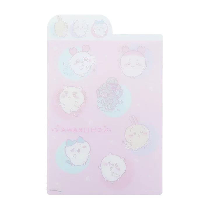 Chiikawa 吉伊卡哇|日本制多角色图案文件夹