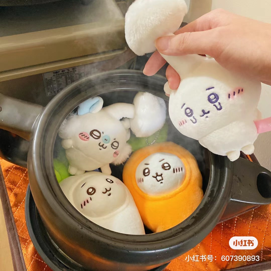 Chiikawa 吉伊卡哇|小蘑菇寄生飞鼠挂件|H175×W100×D75mm