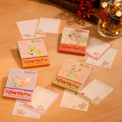 Disney迪士尼|2024东迪秋日睡衣派对系列/Duffy和朋友们便签本