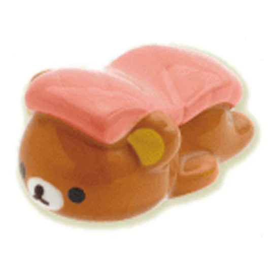 Rilakkuma|Anytime Sushi Porcelain Chopstick Rest|22×31×45mm approx.