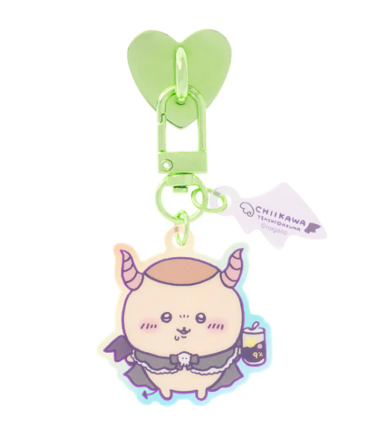 chiikawa|Angel♡Demon Mascot Holder /Plush Keychain|H100 x W55mm approx.