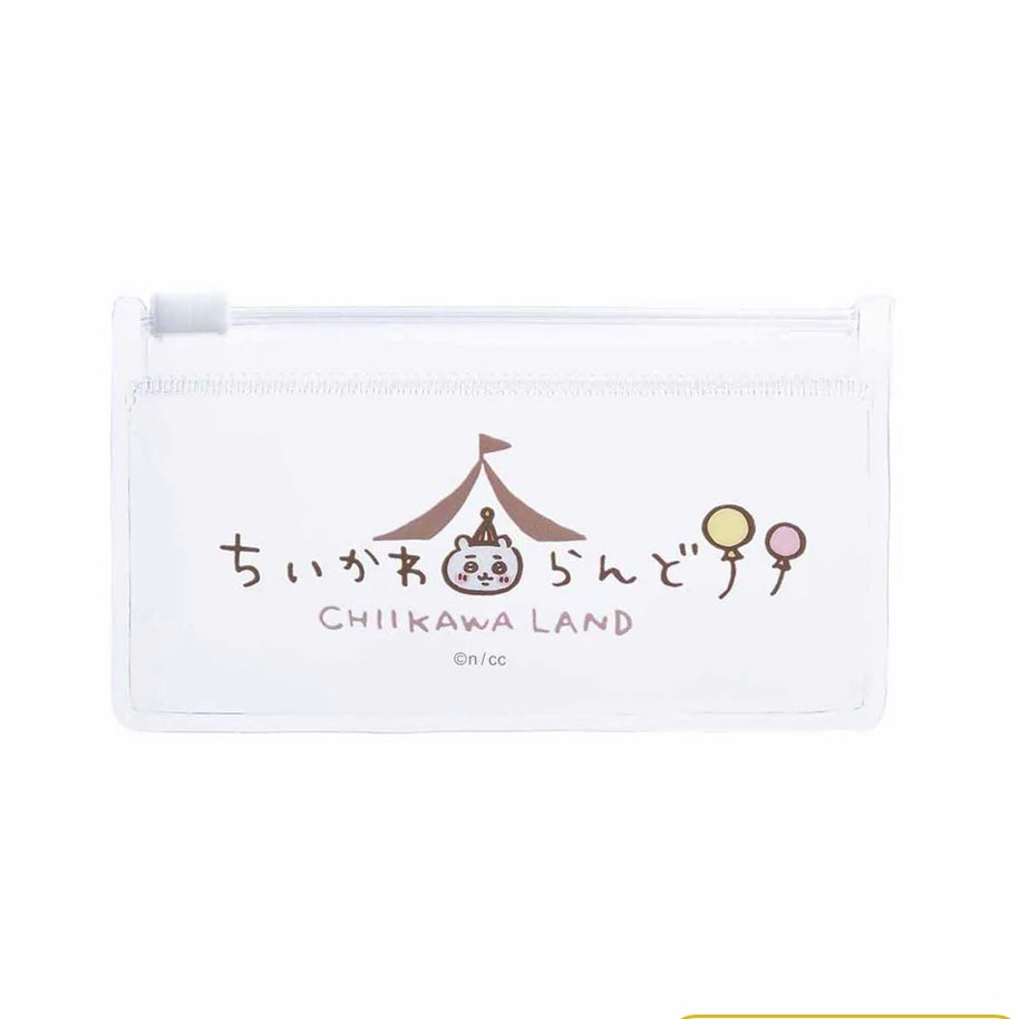 Chiikawa 吉伊卡哇|骑骑乐系列眼镜布+透明滑块收纳袋|袋约H60 x W105mm