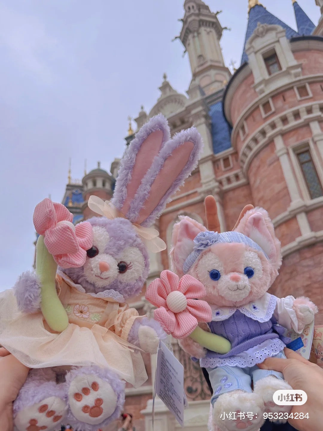 Disney SH|春日达菲和朋友们系列花花玩偶/公仔|ss号