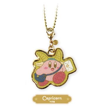 Kirby|限定星之卡比12星座系列钻坠挂件/挂链|H38 x W40 x D2mm