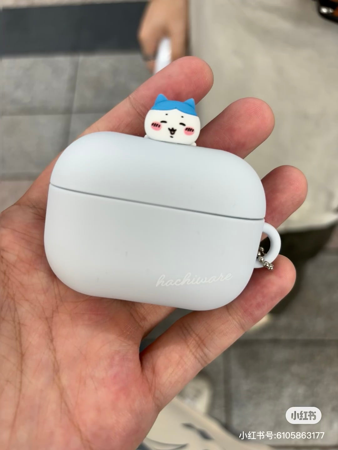 Chiikawa 吉伊卡哇|apple airpods pro硅胶立体可挂式耳机套/保护套/背后小肥臀|2代