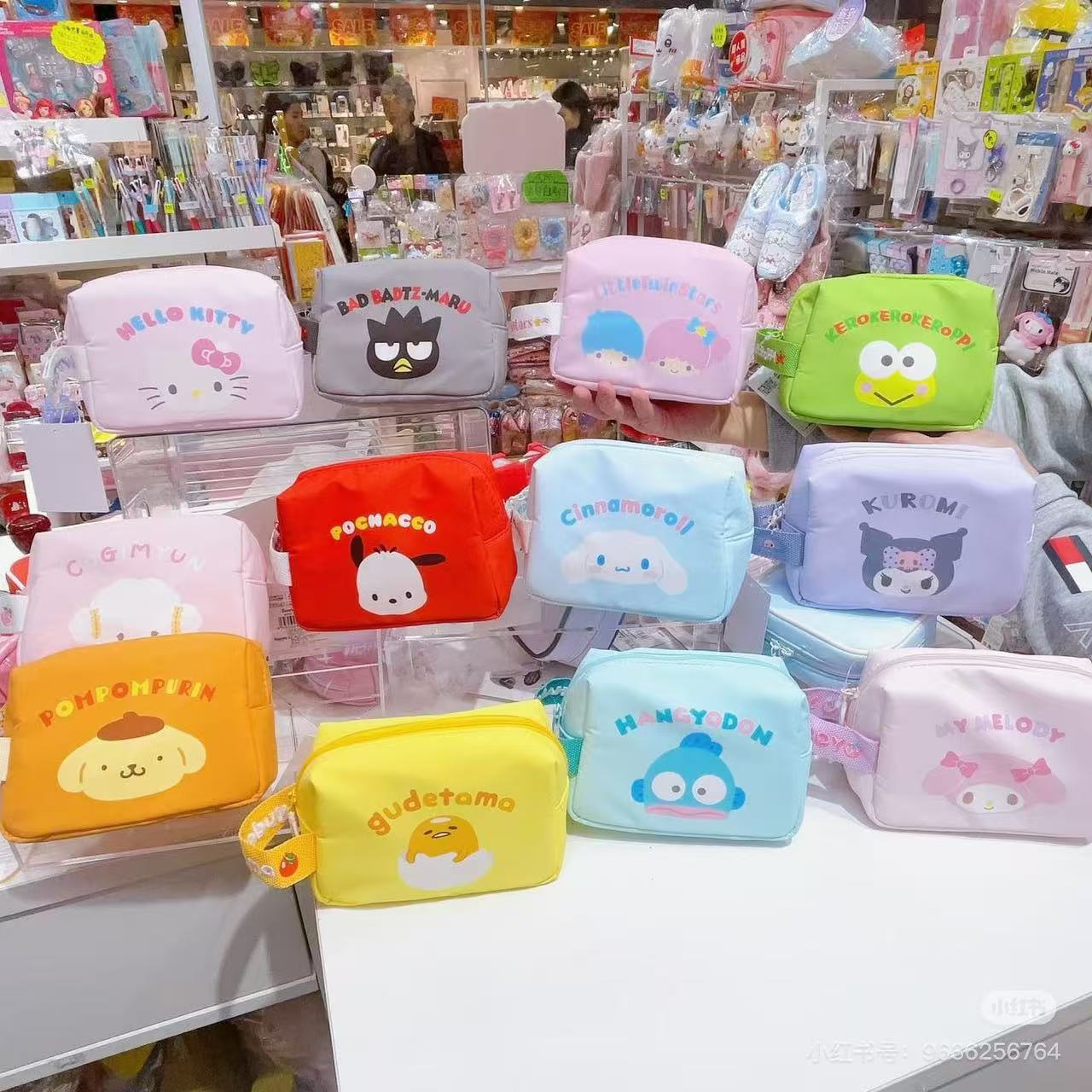 Sanrio|New Life 2025 Pouch|16.5×7.5×12.7cm approx.