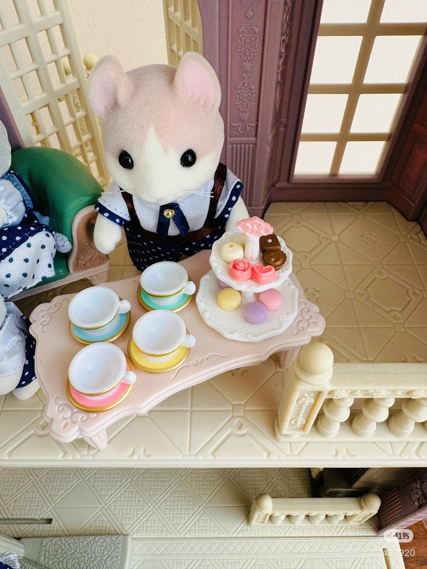 SylvanianFamilies|Curl Ear Cat Baby sweets set Calico Critters