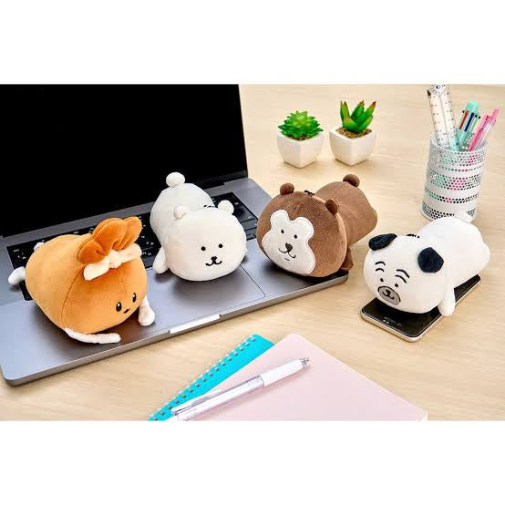 Nagano嘲讽熊|大脸趴趴挂件/手机屏幕擦|约H75 x W100 x D150mm