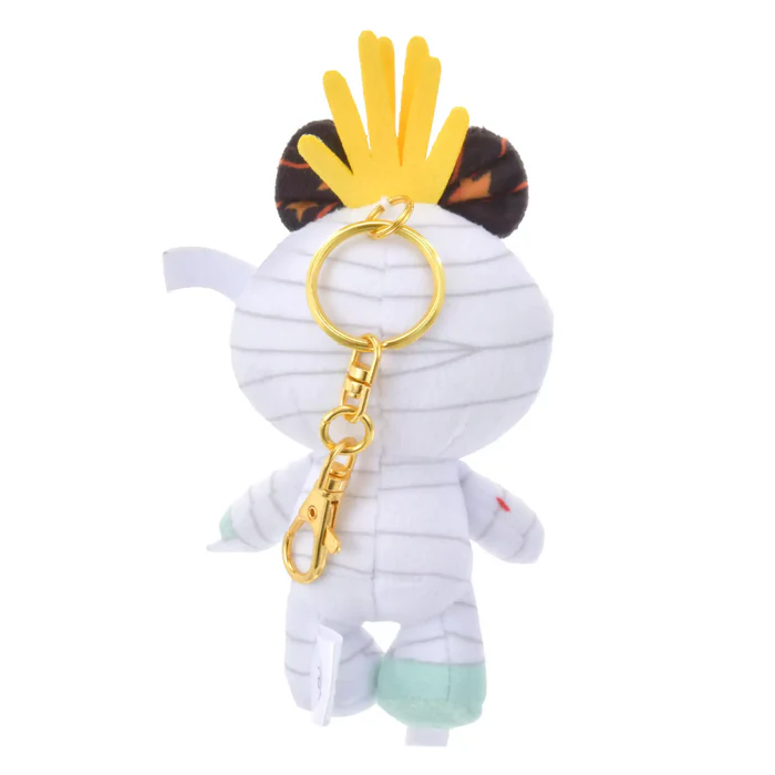 Disney迪士尼|Fluffy Plush Keychain  / Halloween Skeleton万圣节骷髅玩偶挂件/包挂| 约高17cm