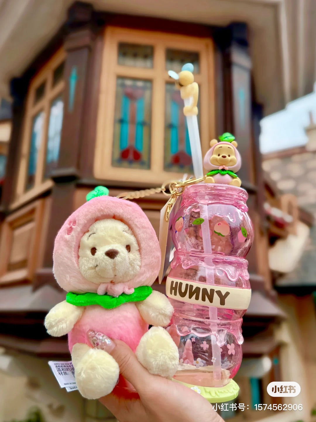 Disney SH|winnie the pooh超柔软mochi水蜜桃噗噗全系列