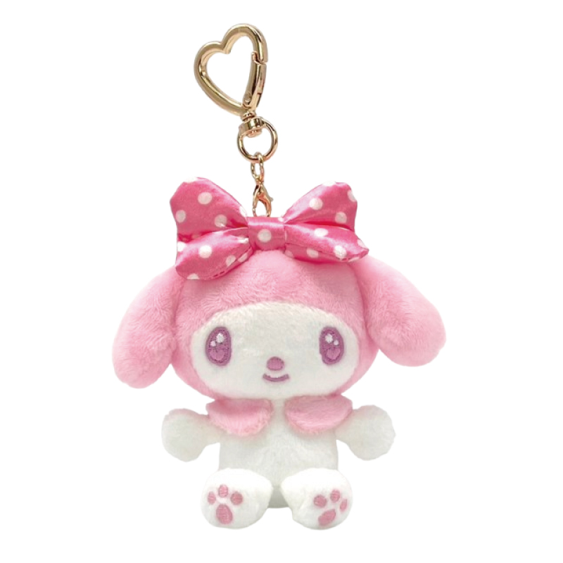 Sanrio|My Melody Favorite Color Collection Mascot Holder /Plush Keychain|H10 x W9.5 x D4.5cm approx.