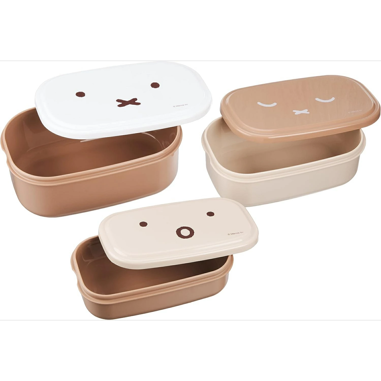 Miffy|Nesting Food Storage Container 3pcs Set