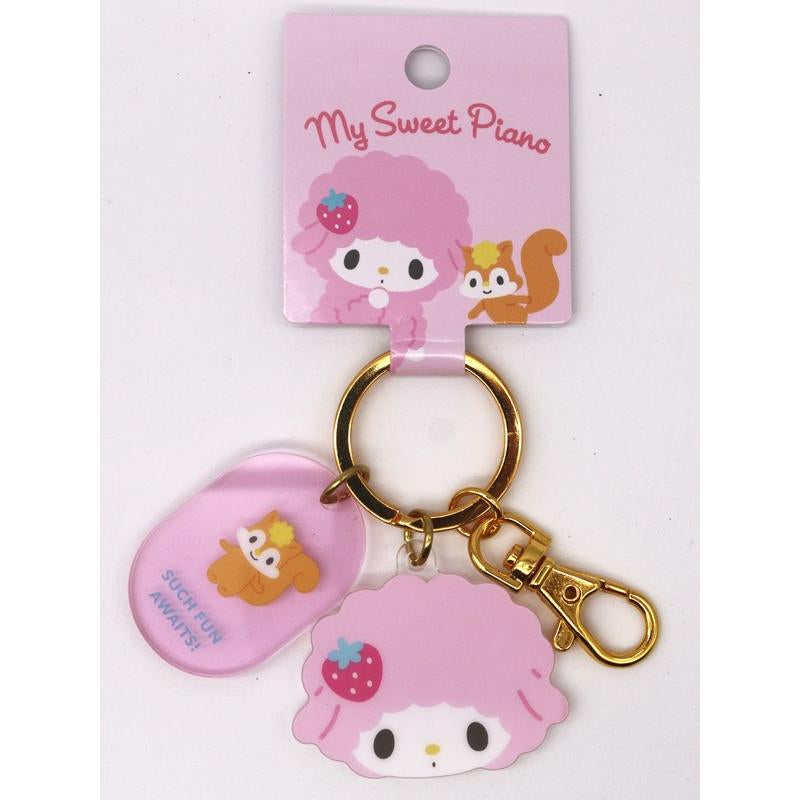Sanrio|角色钥匙扣|約5×0.4×3.5cm