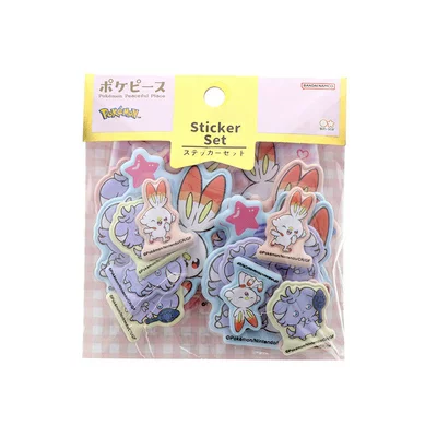 Pikachu|Flake Sticker Set|21 piece