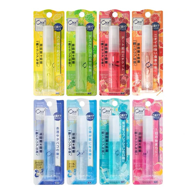 Ora2皓乐齿|sunstar便携款口气清新除菌喷雾/口气清新剂|6ml✔️