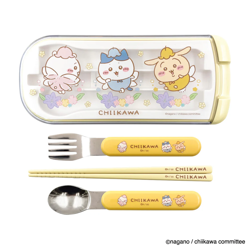 chiikawa|Fairy Bento Lunch Trio Cutlery Set|84×197×19mm approx.