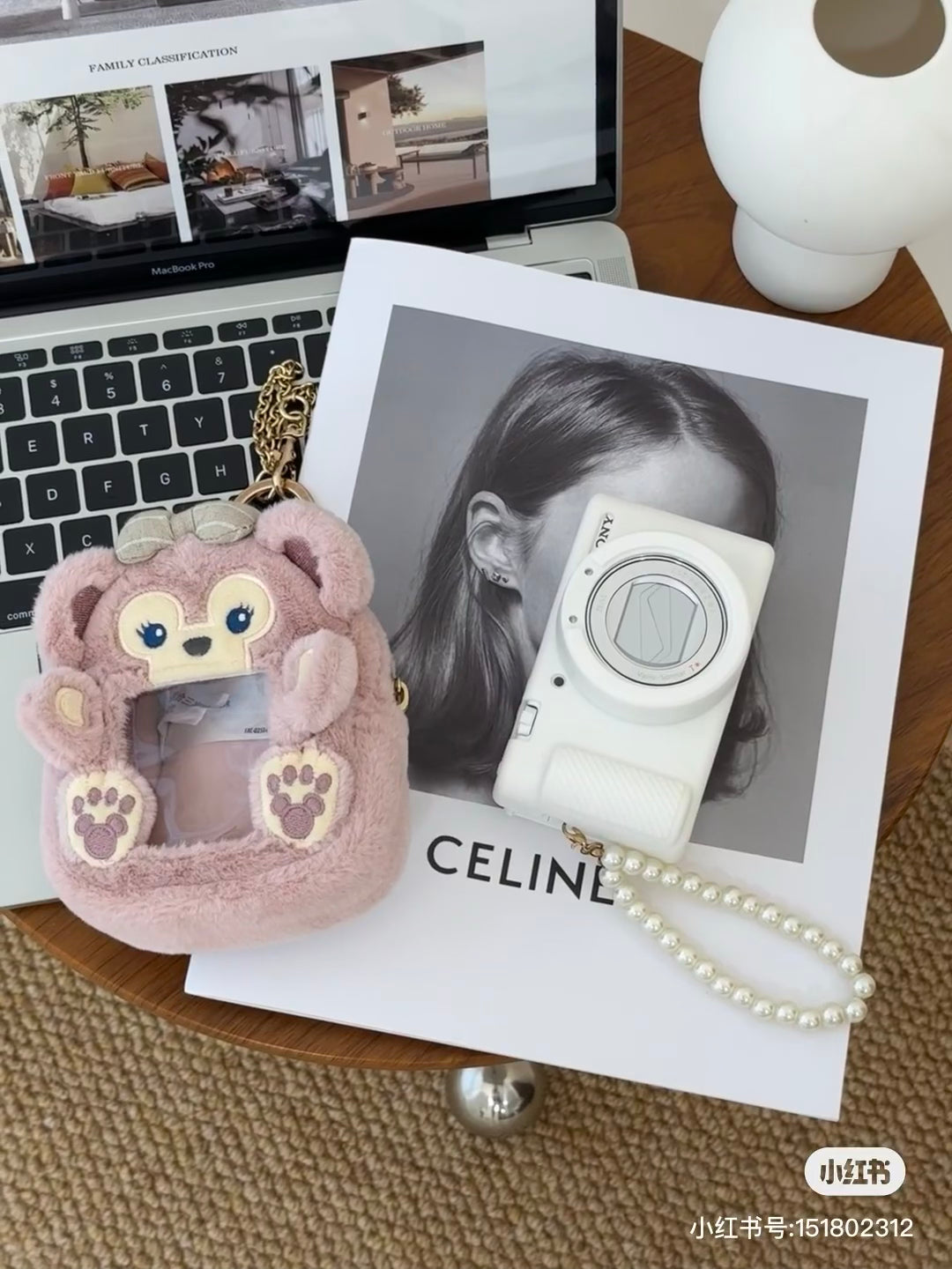 Disney SH|可爱毛绒痛包挂件/零钱包挂件/容量很可