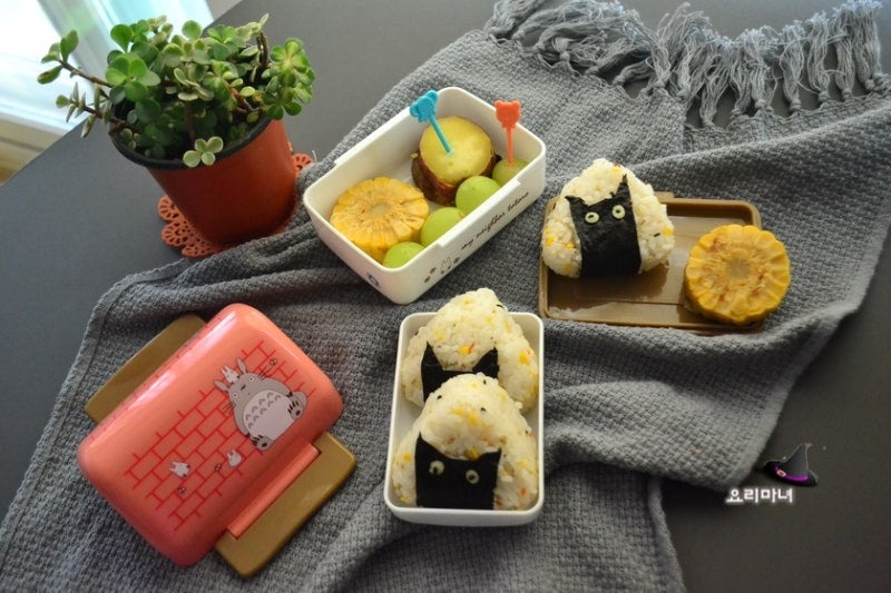 My neighbor totoro|宫崎骏龙猫房屋造型分层抗菌饭盒/午餐盒|约240ml