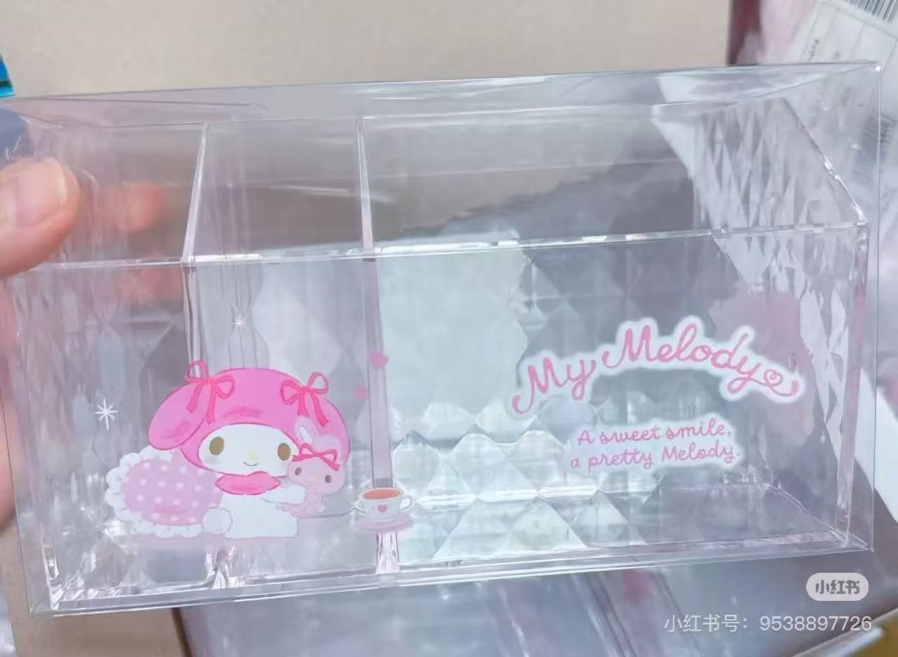 Sanrio|Relaxing Cosmetic Desk Organize|17×9.3×10cm approx.