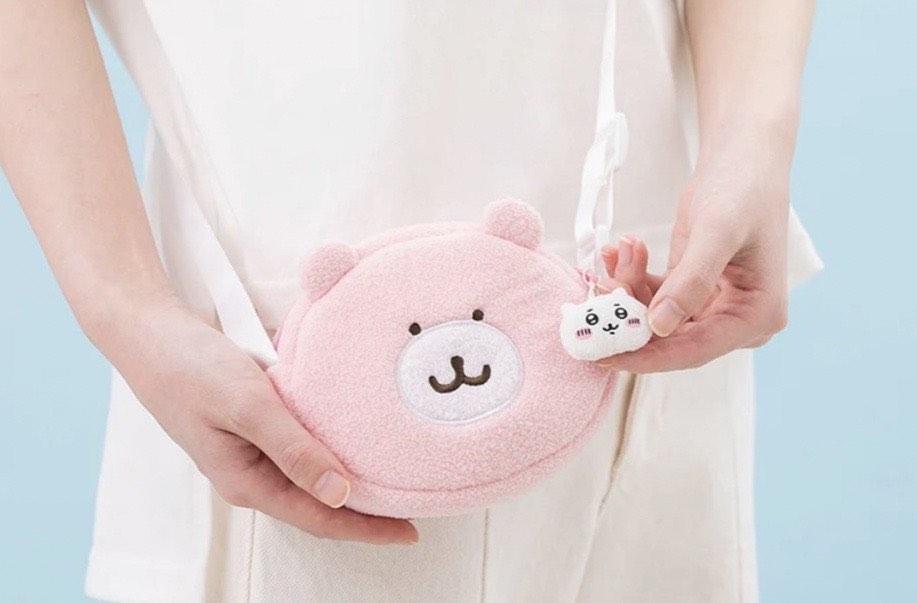 Chiikawa 吉伊卡哇|要背和宝宝一样的小包包/星星/小鱼/小熊斜背包/收纳包/拉链上也有宝宝/捏捏|约 H100 x W115 x D50