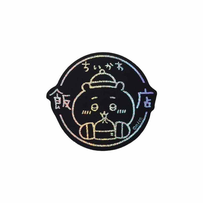 Chiikawa|Chinese Diner Hologram Sticker|H60×W60mm approx.