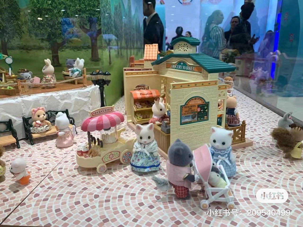 SylvanianFamilies森贝儿家族|Persian Cat Family波斯猫家族系列套组/玩具/过家家5455