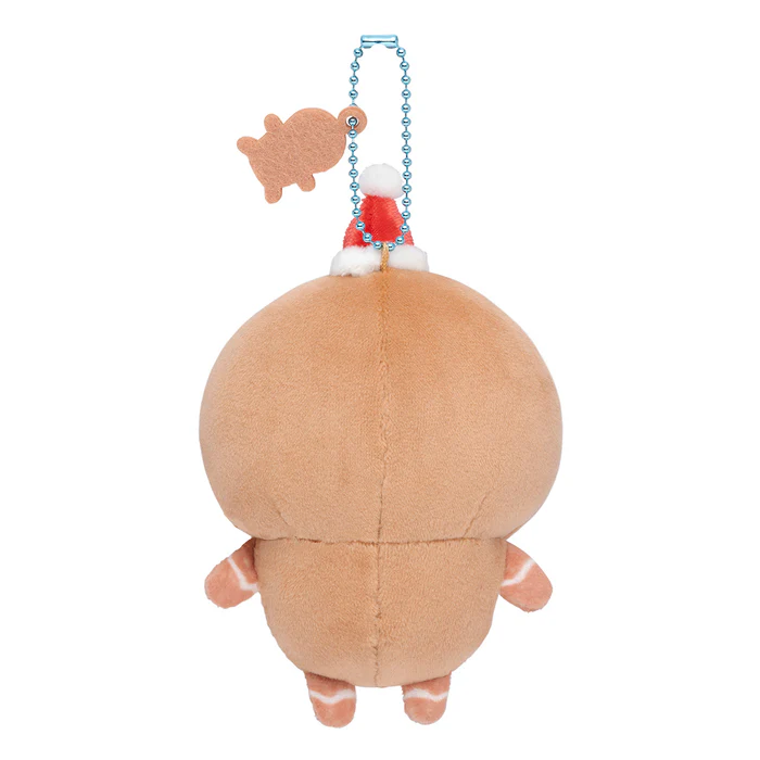 Chiikawa 吉伊卡哇|Plush Keychain 2024圣诞限定姜饼人系列毛绒挂件/包挂|约H140 x W90 x D55mm