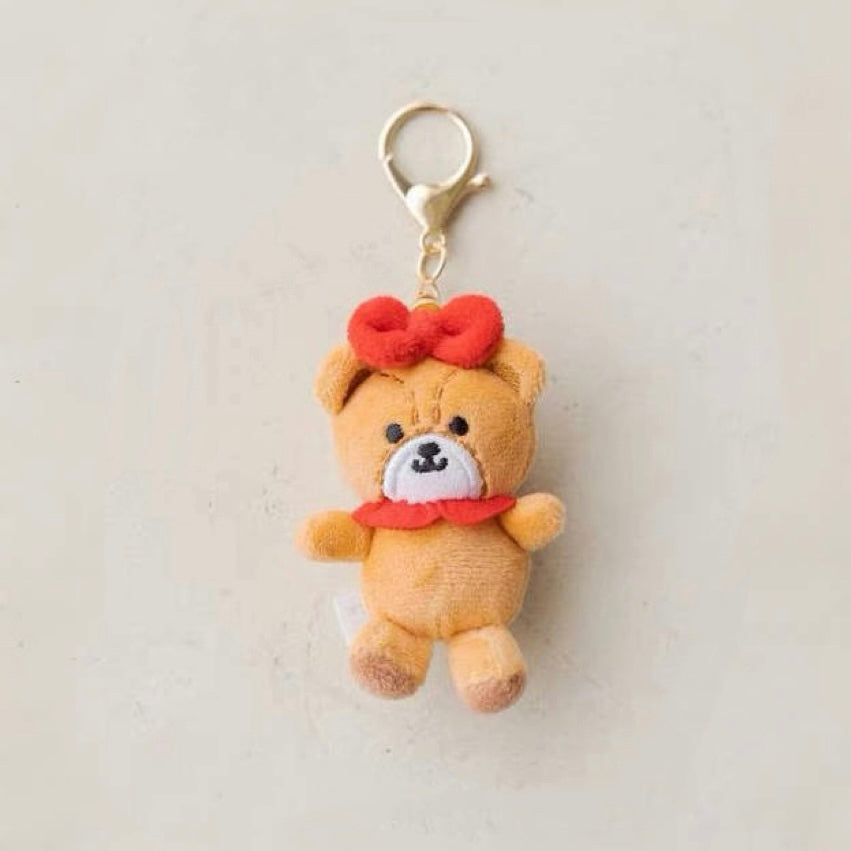 Sanrio三丽鸥|.st lowrys farm me%蝴蝶结小熊挂件/包挂