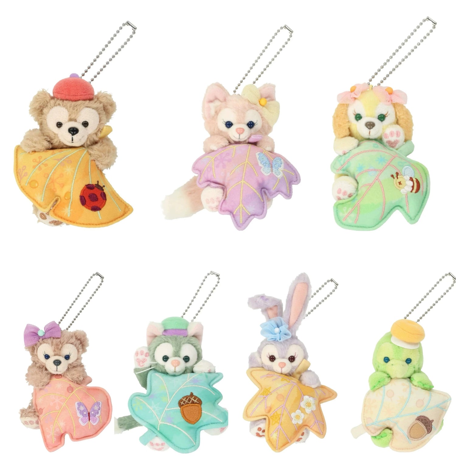 Disney|Duffy & Friends"Wishing Wings" Collection sitting Mascot Holder /Plush Keychain