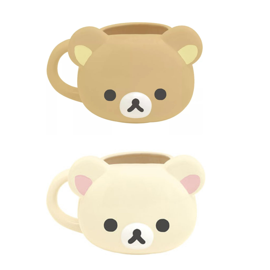 Rilakkuma轻松熊|BASIC RILAKKUMA Favorite Things Mug超可爱角色熊头圆滚滚陶瓷马克杯/水杯/咖啡杯|约90 x 90 Dia.mm