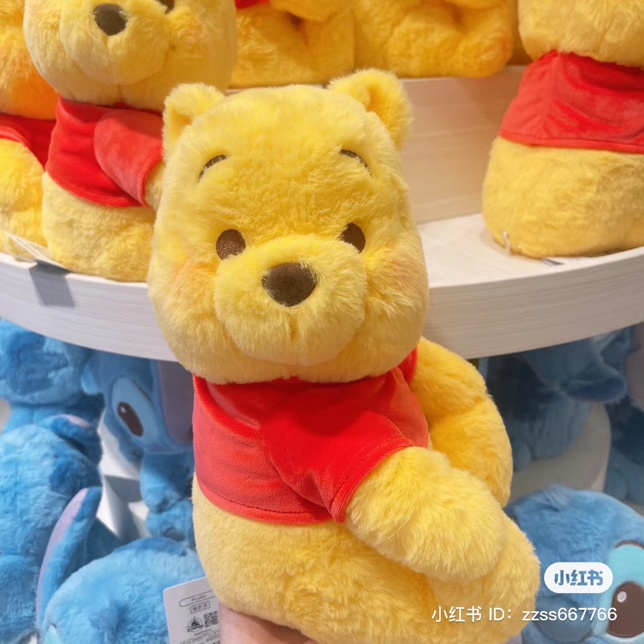 Disney|超会撒娇歪头毛茸茸噗噗公仔/玩偶|约32 × 20 × 19cm