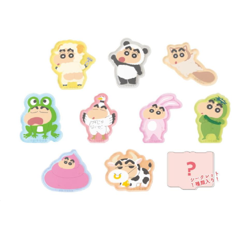 Crayon shin-chan|Secret Acrylic Sticker/mystery bag/mystery packs/blind box/blind bag all 10 types|1Pcs