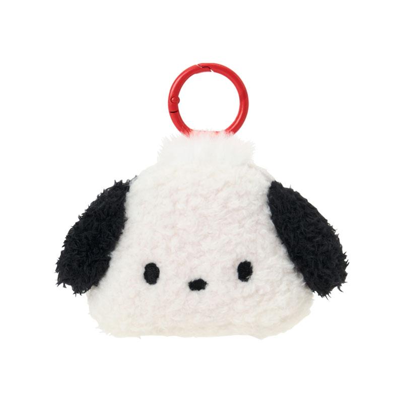 Sanrio|Face-Shaped Mini Pouch with Carabiner|W9.5×D3×H7cm approx.