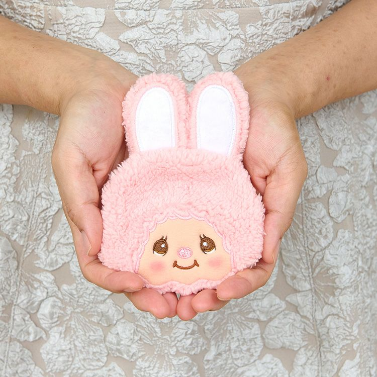 Monchhichi|Mascot Coin Case|H9.7 x W10 x D1.5cm approx.