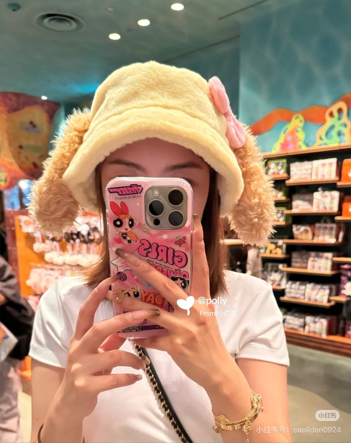 Disney迪士尼|2024东迪冬日达菲和他的朋友们软乎乎毛绒帽子