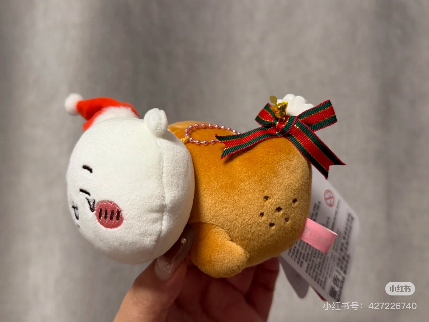 【limit 1】Chiikawa|Christmas 2025 Mascot Holder /Plush Keychain|90×110×100mm approx.
