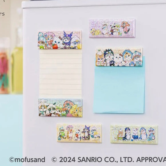 Mofusand|Sanrio联名限定鲨鱼猫Freshly Caught新鲜采摘系列冰箱贴|約H25×W70×D3mm