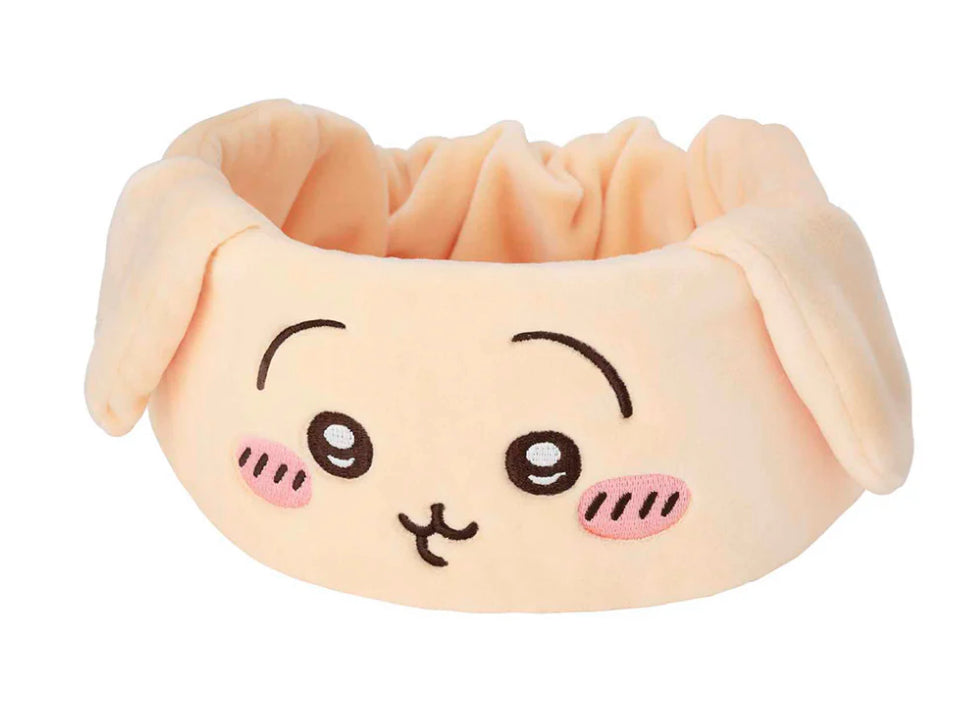 chiikawa|Become a hairband that can change可爱角色大脸毛绒发带|約80mm
