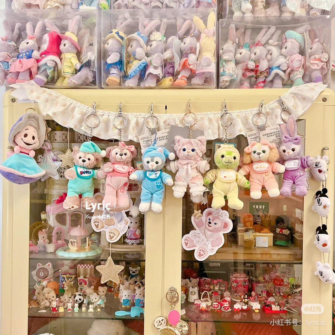 Disney SH|达菲和朋友们睡衣宝宝系列挂件/包挂