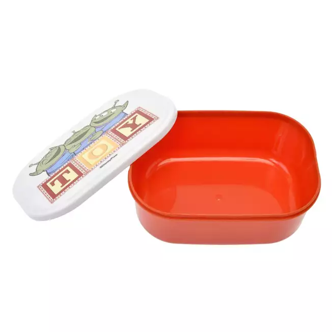 Disney|玩具总动员三眼仔保冷抽绳野餐便当包+便当盒|约10.7 cm (H) x 15.2 cm (W) x 6.5 cm (D)