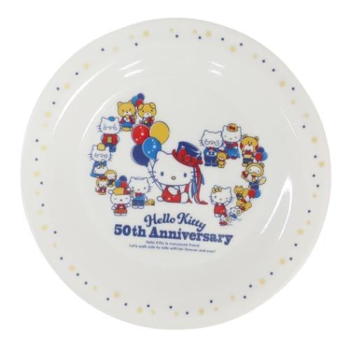 Sanrio|50周年限定Hello Kitty一直在你身边系列餐盘|约200×20mm