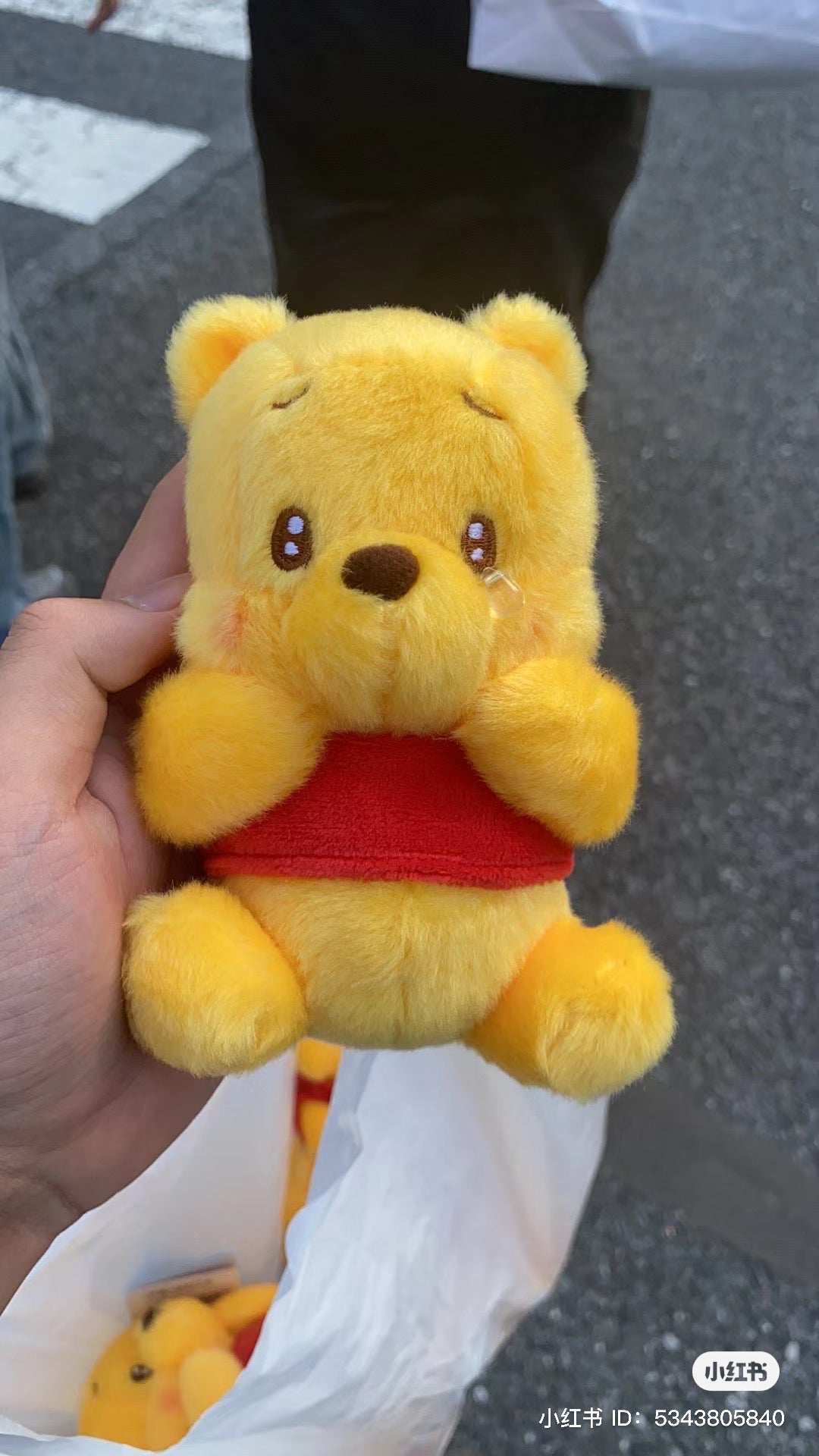 Disney|哭唧唧/委屈屈限定毛绒挂件/包挂|高さ約16×幅15.5×奥行き9.5(cm)